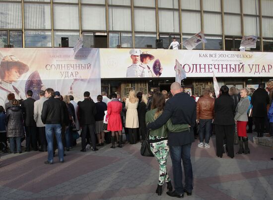 Nikita Mikhalkov presents his new film "Sunstroke"