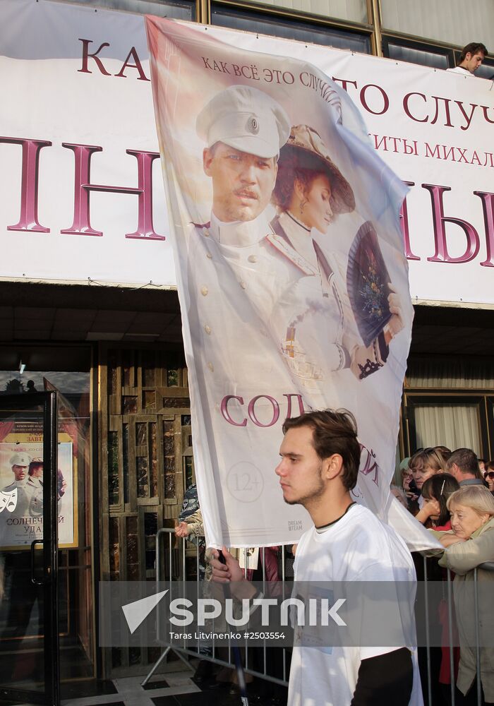Nikita Mikhalkov presents his new film "Sunstroke"