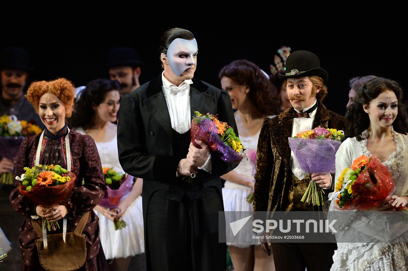 Premiere of the musical "Phantom of the Opera" by Andrew Lloyd Webber