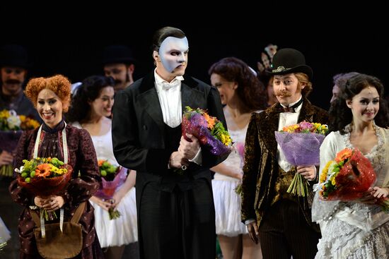 Premiere of the musical "Phantom of the Opera" by Andrew Lloyd Webber