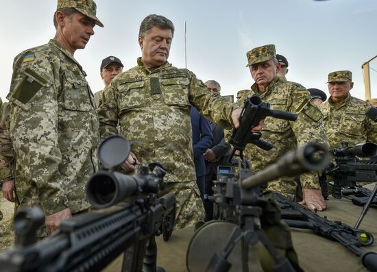 Petro Poroshenko visits Zhytomyr Region