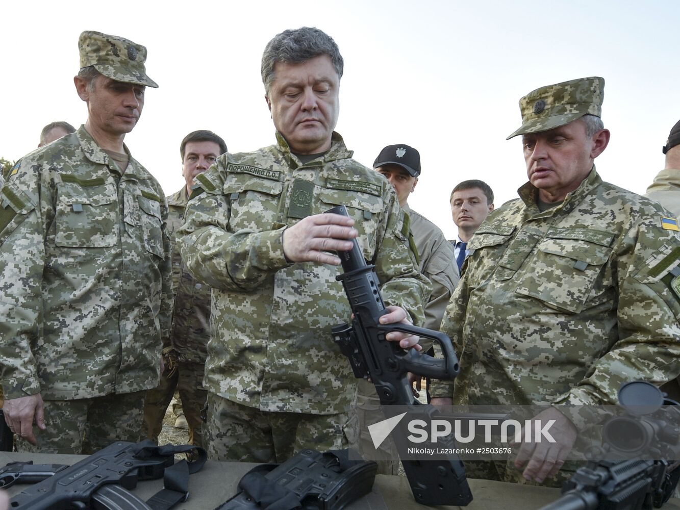 Petro Poroshenko visits Zhytomyr Region