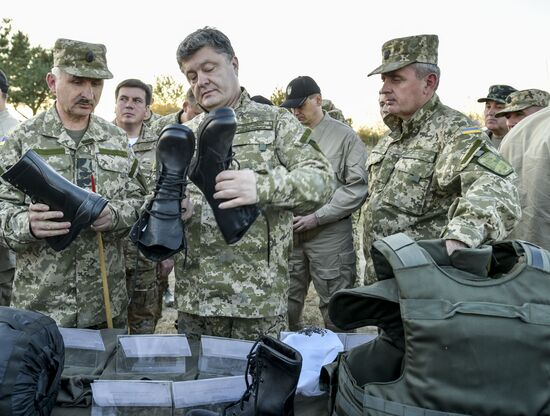 Petro Poroshenko visits Zhytomyr Region