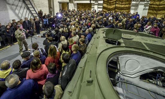 Petro Poroshenko visits Zhytomyr Region