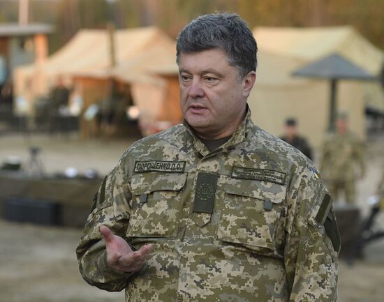 Petro Poroshenko visits Zhytomyr Region