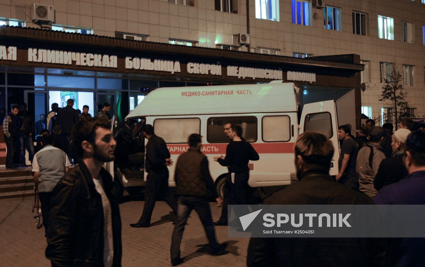 Suicide bomber kills 5 in Grozny