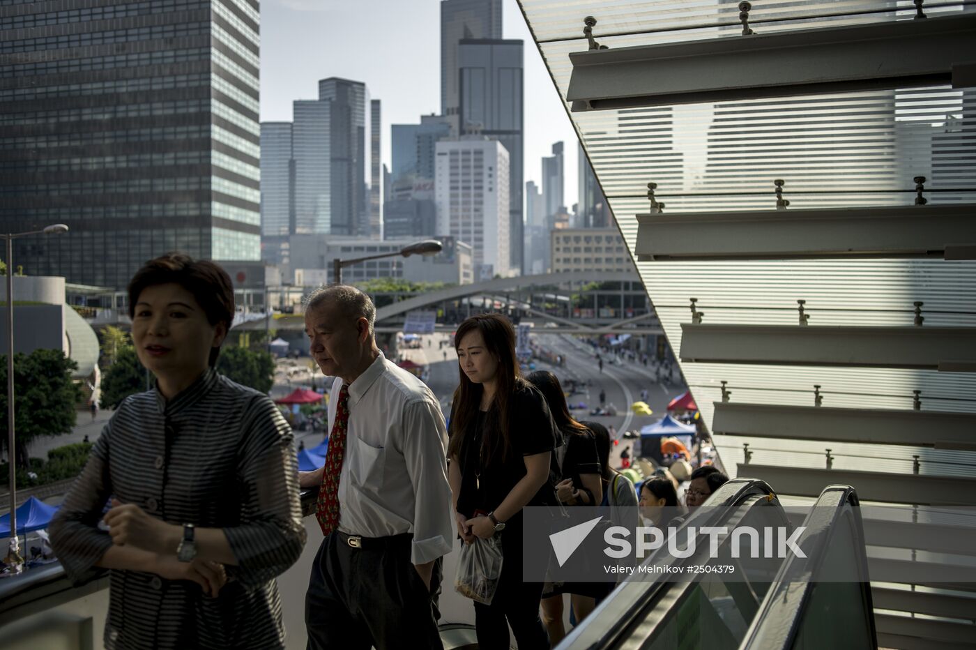 Protests demanding democratic elections in Hong Kong