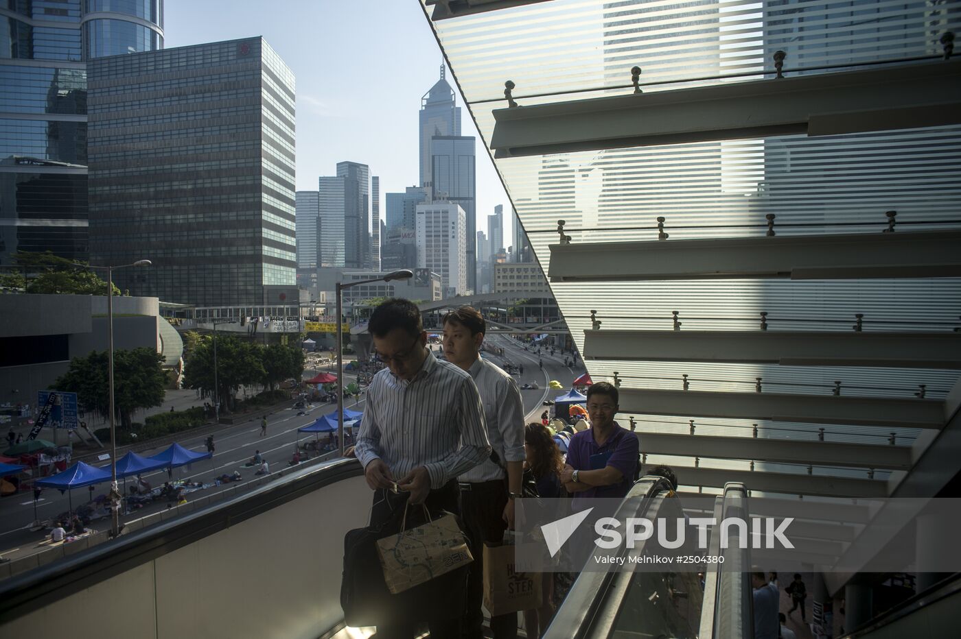 Protests demanding democratic elections in Hong Kong