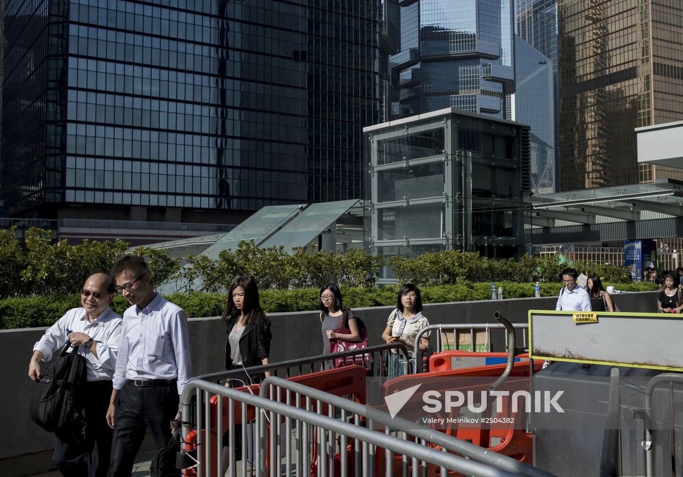 Protests demanding democratic elections in Hong Kong