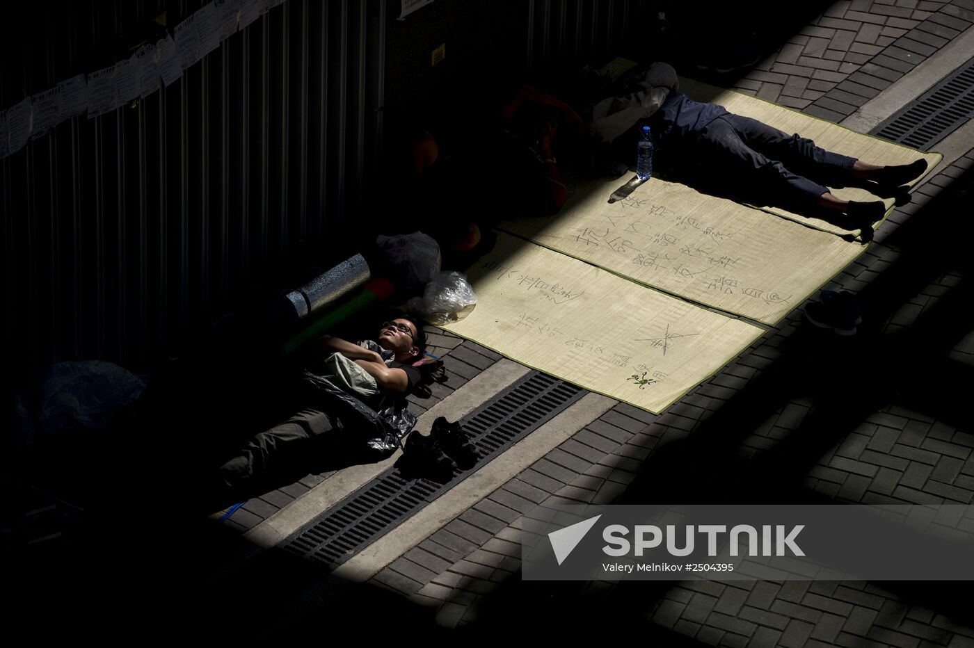 Protests demanding democratic elections in Hong Kong