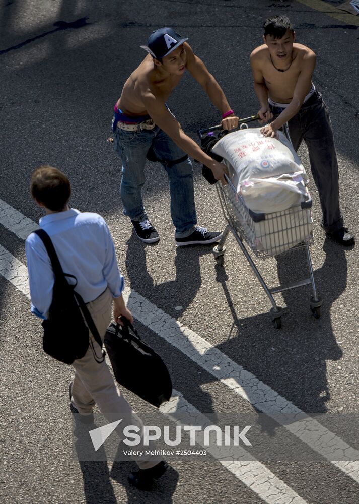 Protests demanding democratic elections in Hong Kong