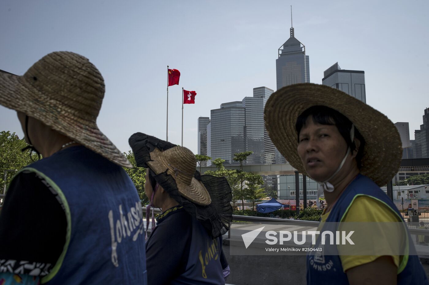 Protests demanding democratic elections in Hong Kong