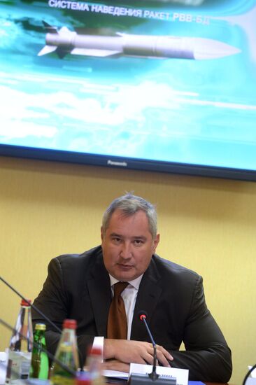 Dmitry Rogozin visits Khimki