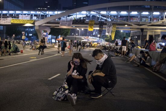 Pro-democracy protests in Hong Kong