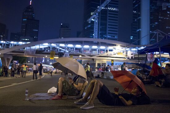 Pro-democracy protests in Hong Kong