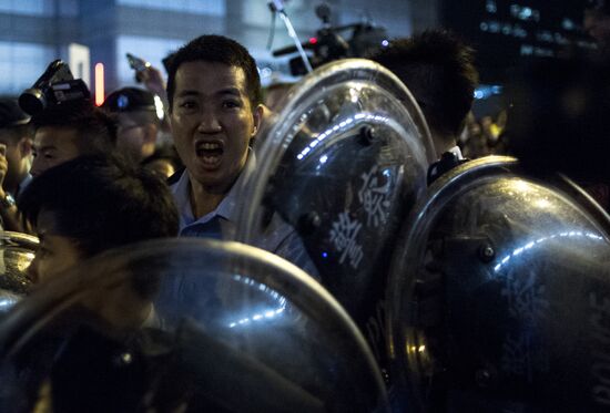 Pro-democracy protests in Hong Kong