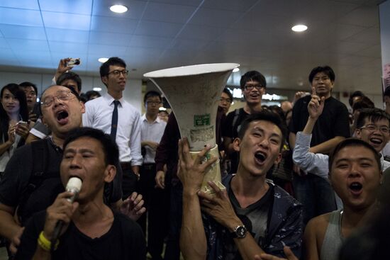 Pro-democracy protests in Hong Kong