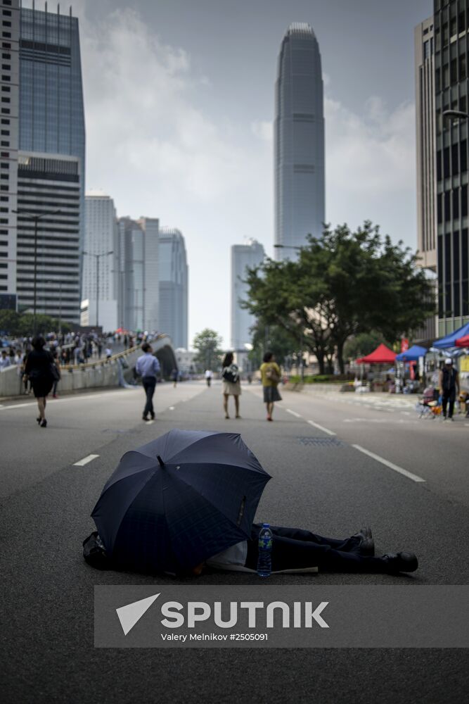 Pro-democracy protests in Hong Kong