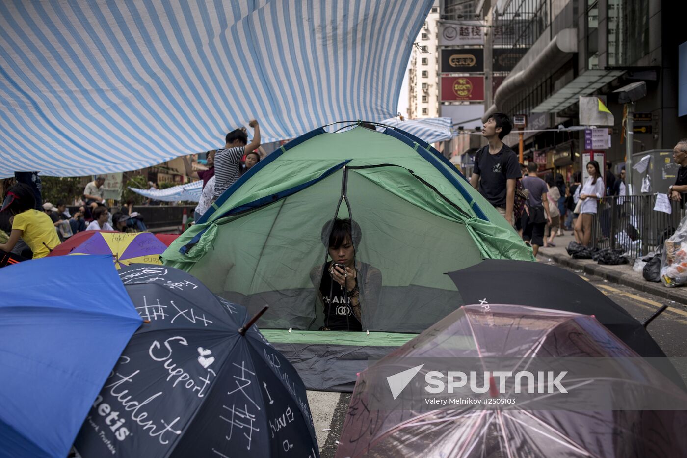 Pro-democracy protests in Hong Kong