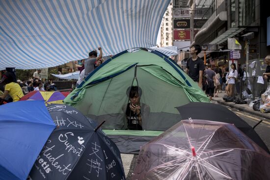 Pro-democracy protests in Hong Kong