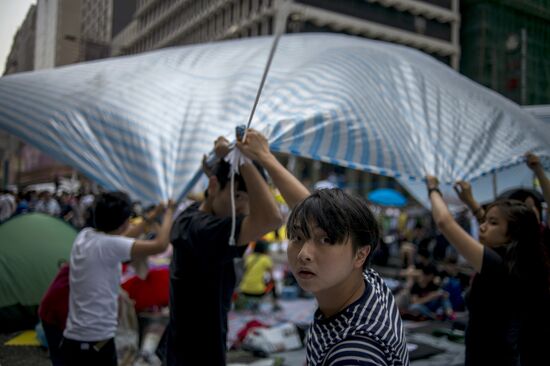 Pro-democracy protests in Hong Kong