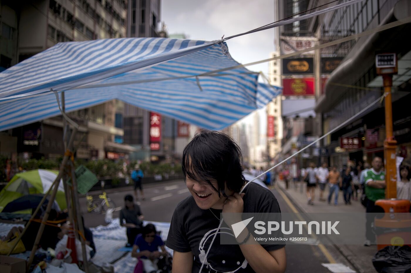 Pro-democracy protests in Hong Kong