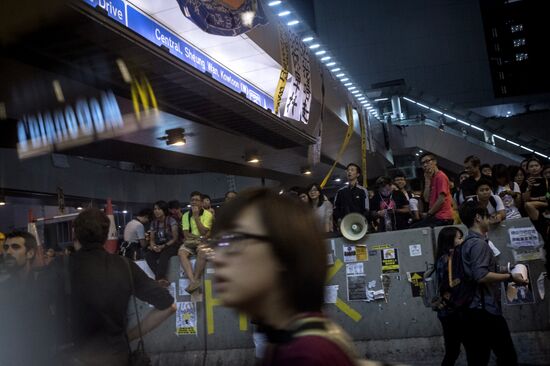 Pro-democracy protests in Hong Kong