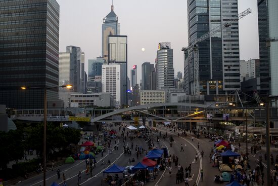Pro-democracy protests in Hong Kong