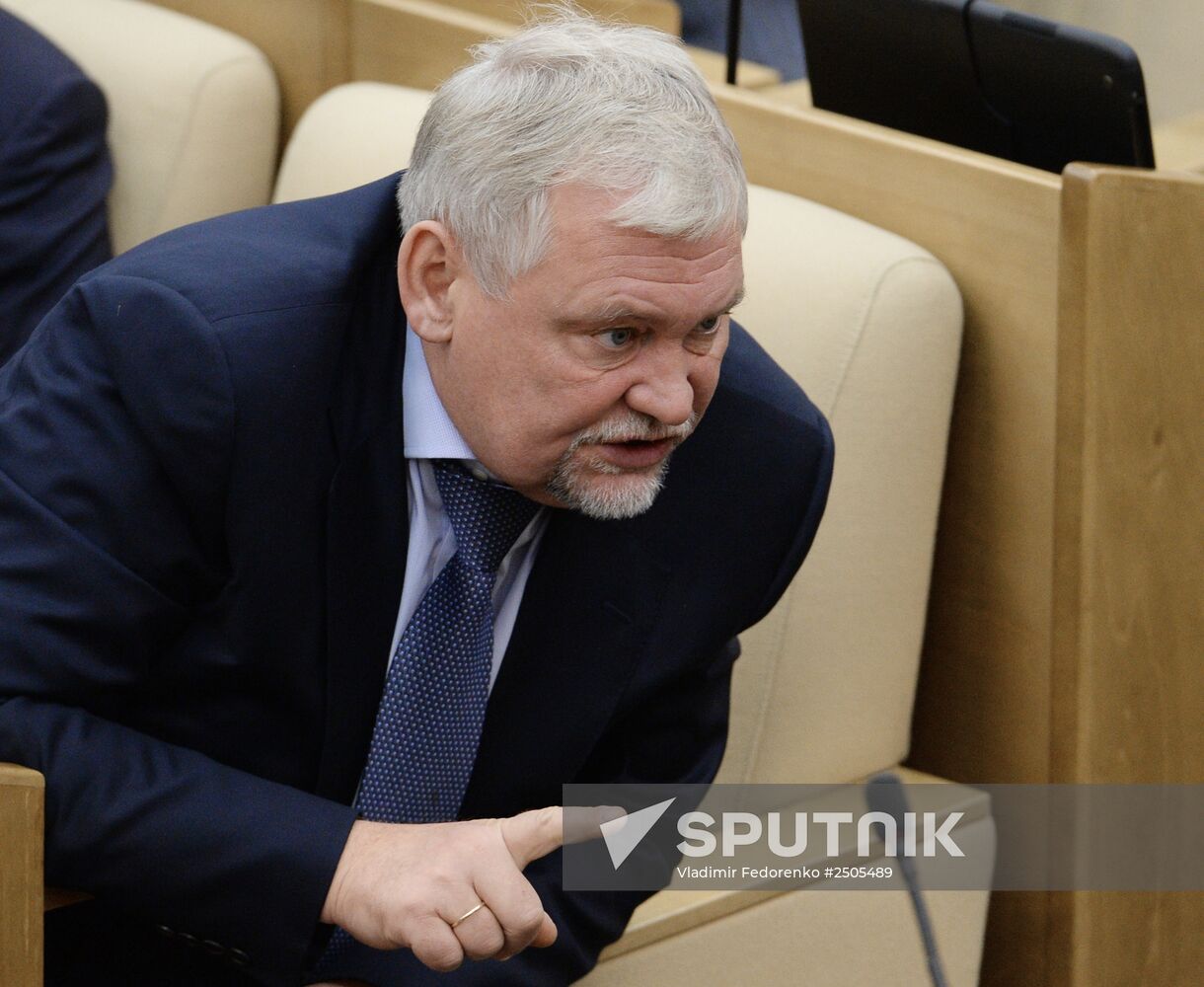 State Duma plenary meeting