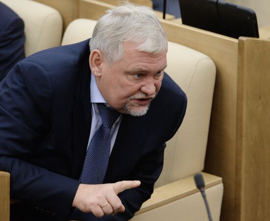 State Duma plenary meeting