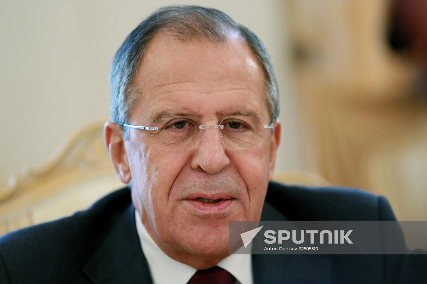 Russian Foreign Minister Sergei Lavrov meets with Venezuelan Foreign Minister Rafael Ramirez