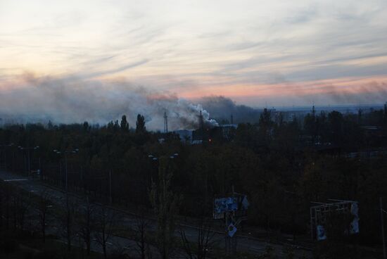 Donetsk airport area update