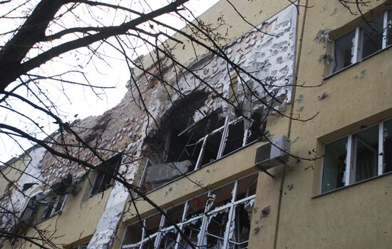 Donetsk airport area update
