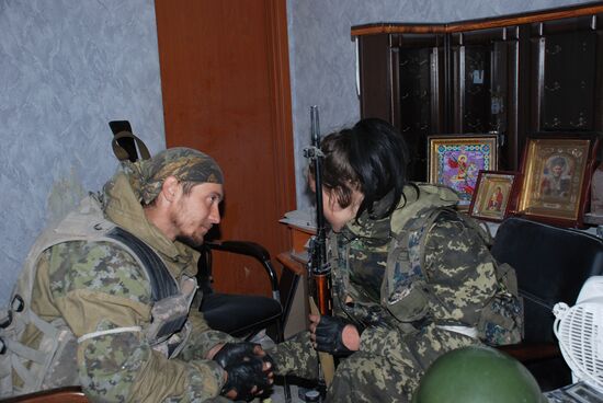 Donetsk airport area update