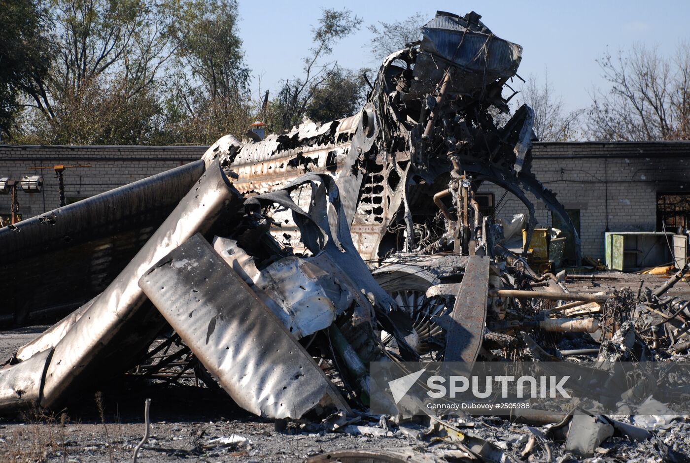 Donetsk airport area update