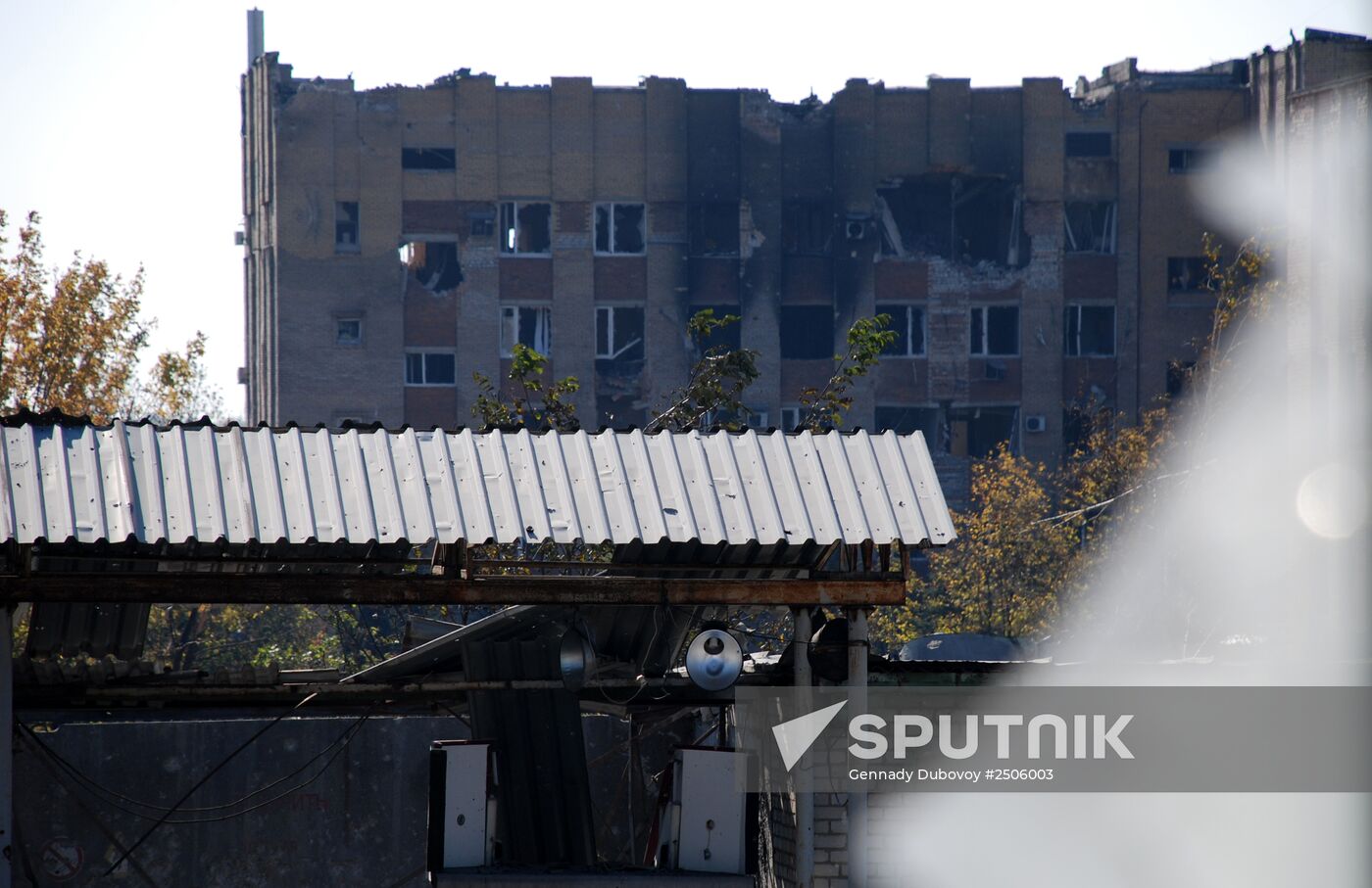 Donetsk airport area update