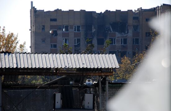 Donetsk airport area update