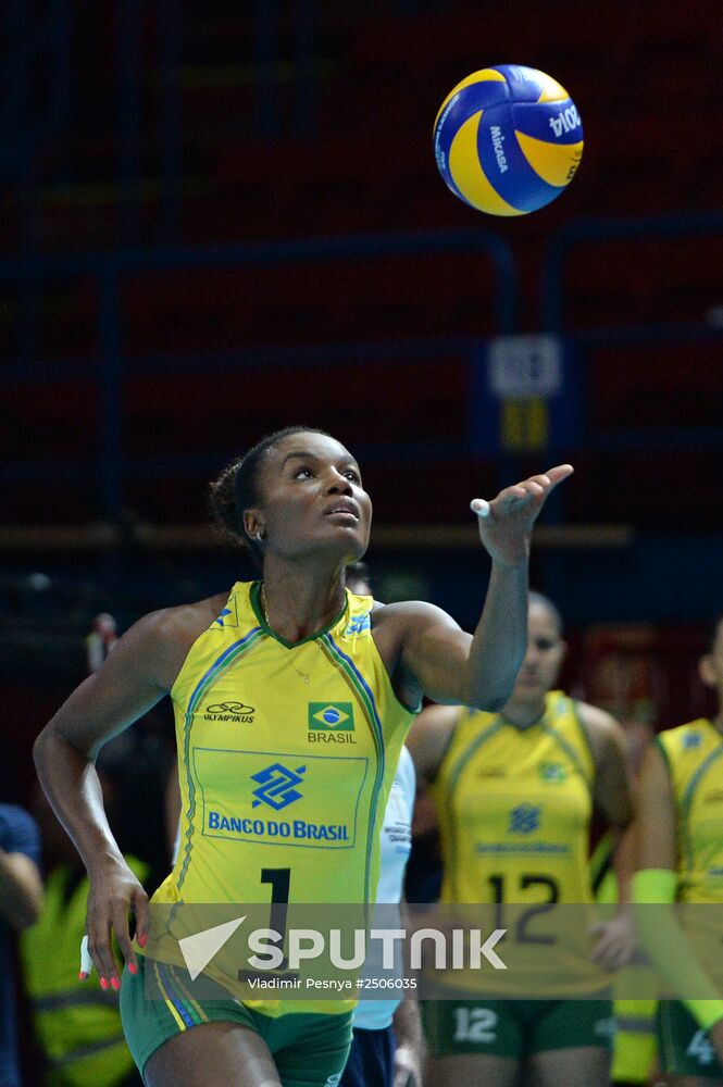 2014 FIVB Volleyball Women's World Championship. Brazil vs. China