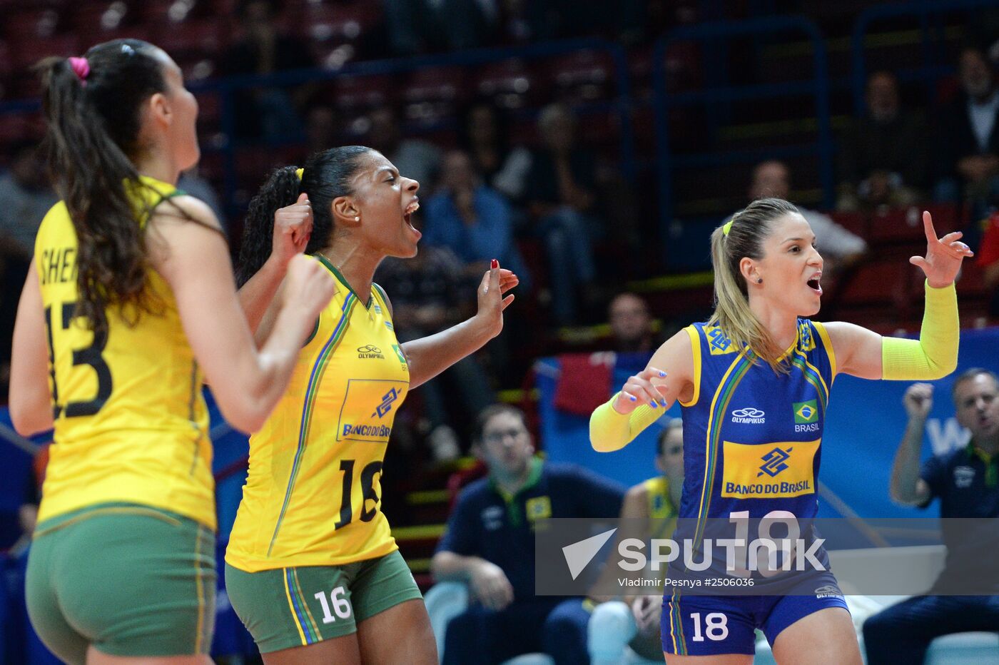 2014 FIVB Volleyball Women's World Championship. Brazil vs. China