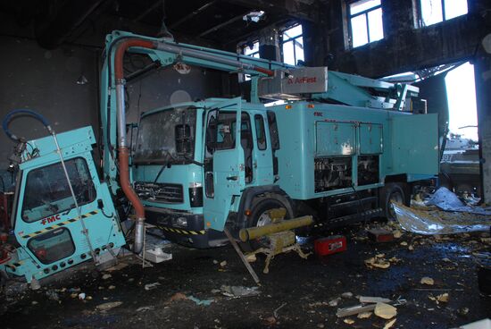 Donetsk airport area update