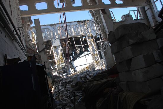 Donetsk airport area update