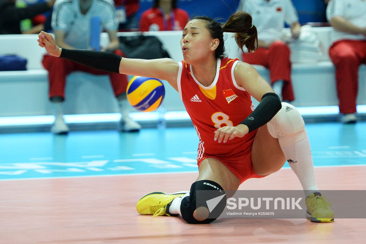 2014 FIVB Volleyball Women's World Championship. Brazil vs. China