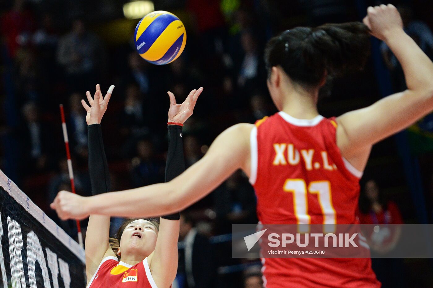 2014 FIVB Volleyball Women's World Championship. Brazil vs. China