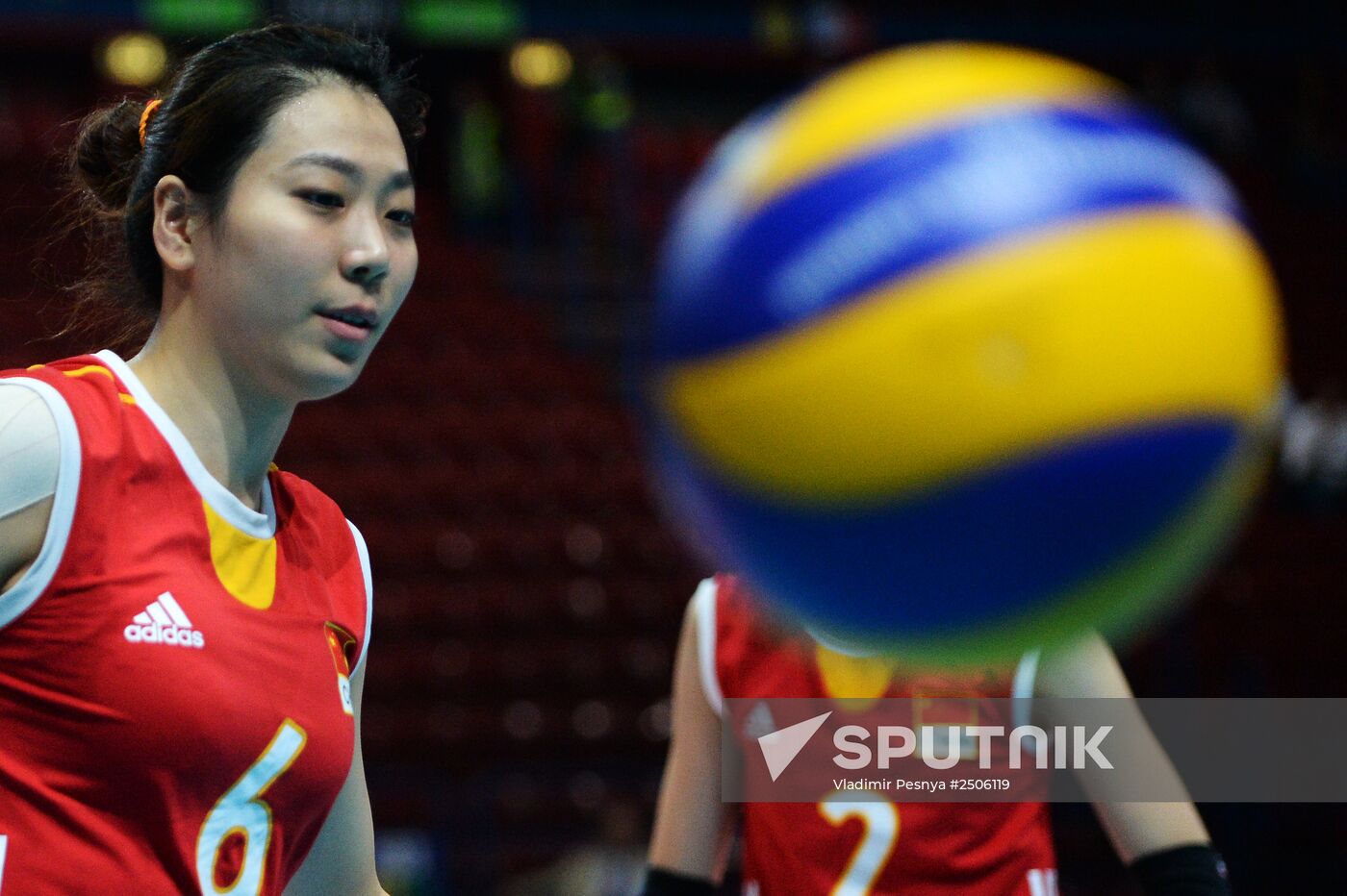 2014 FIVB Volleyball Women's World Championship. Brazil vs. China