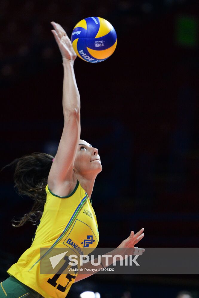 2014 FIVB Volleyball Women's World Championship. Brazil vs. China