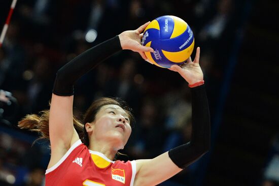 2014 FIVB Volleyball Women's World Championship. Brazil vs. China