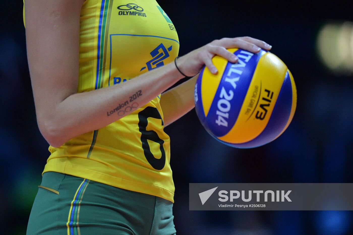 2014 FIVB Volleyball Women's World Championship. Brazil vs. China