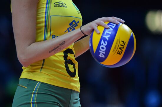 2014 FIVB Volleyball Women's World Championship. Brazil vs. China