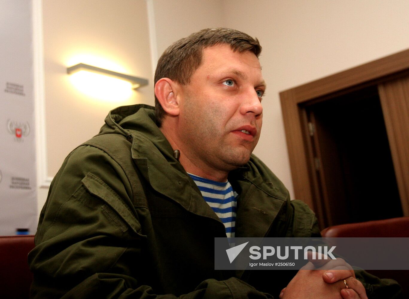 Prime Minister of Donetsk People's Republic Alexander Zakharchenko dismisses rumors of resignation