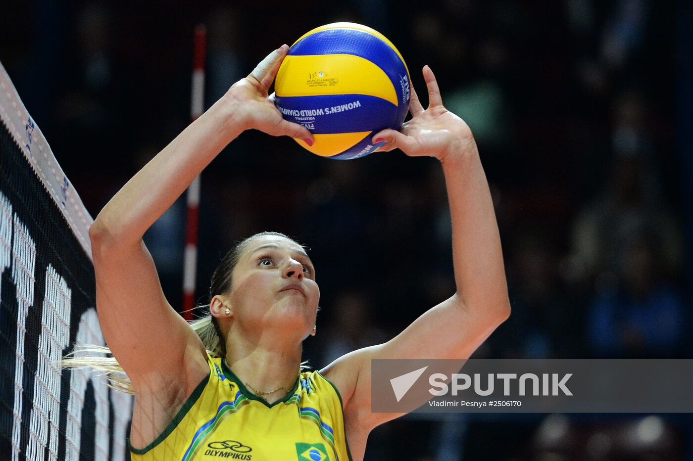 2014 FIVB Volleyball Women's World Championship. Brazil vs. China
